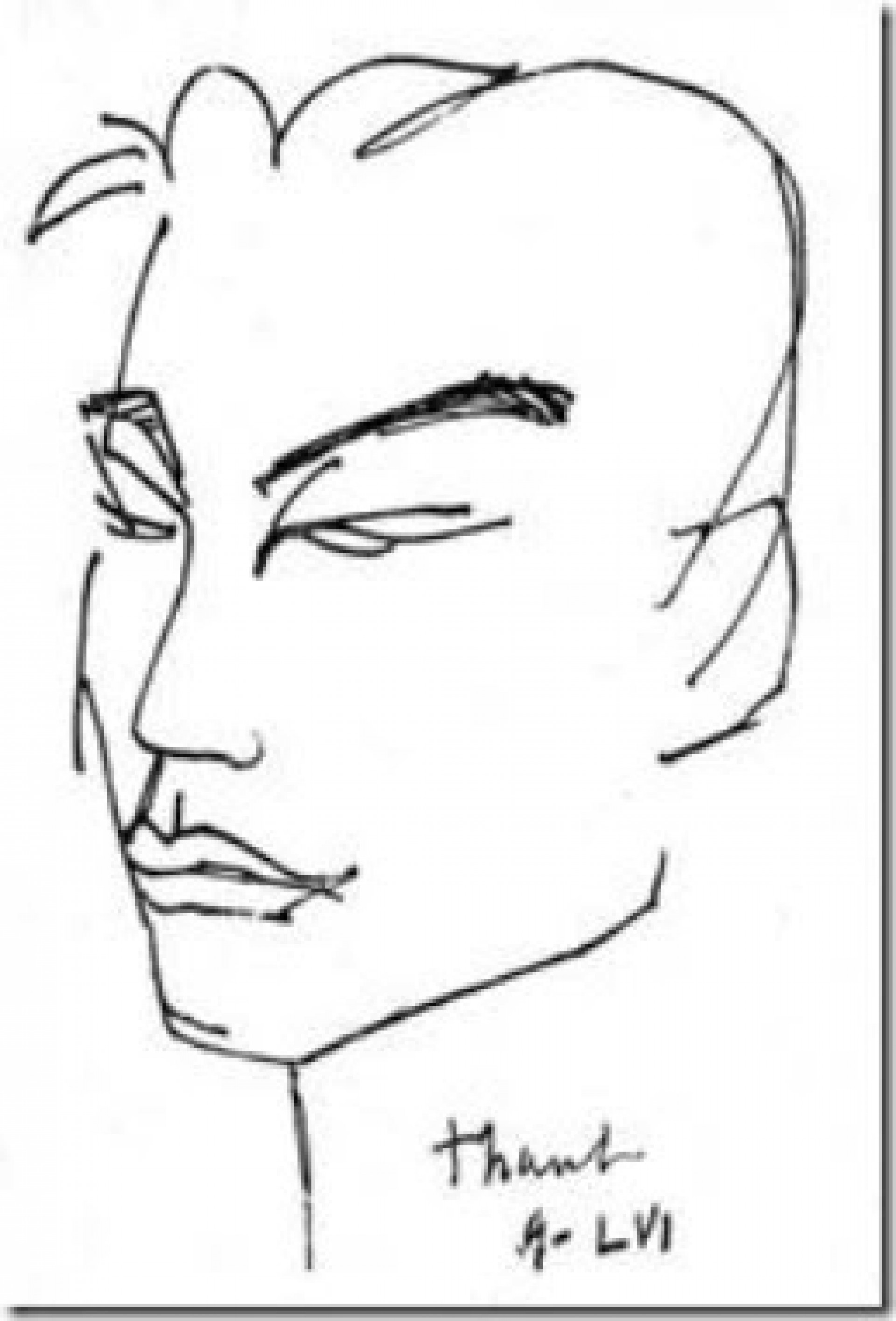 Duy Thanh vẽ Thanh Tâm Tuyền